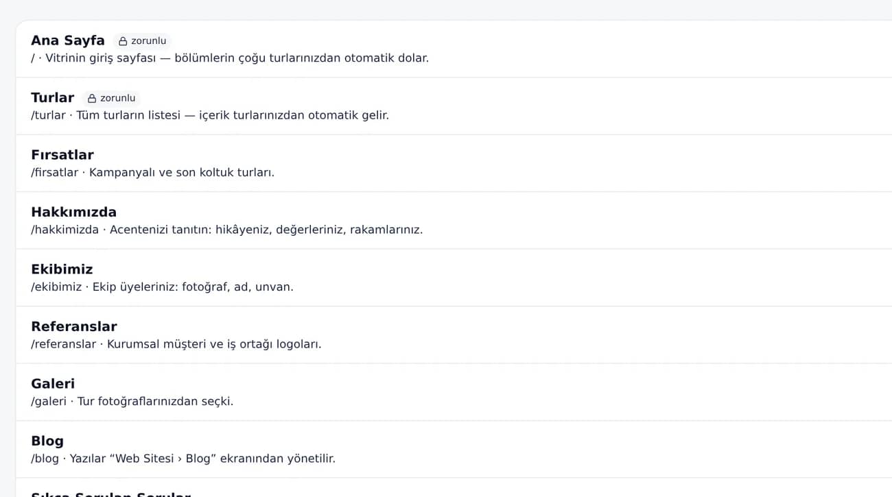 BookOps web sitesi yönetimi